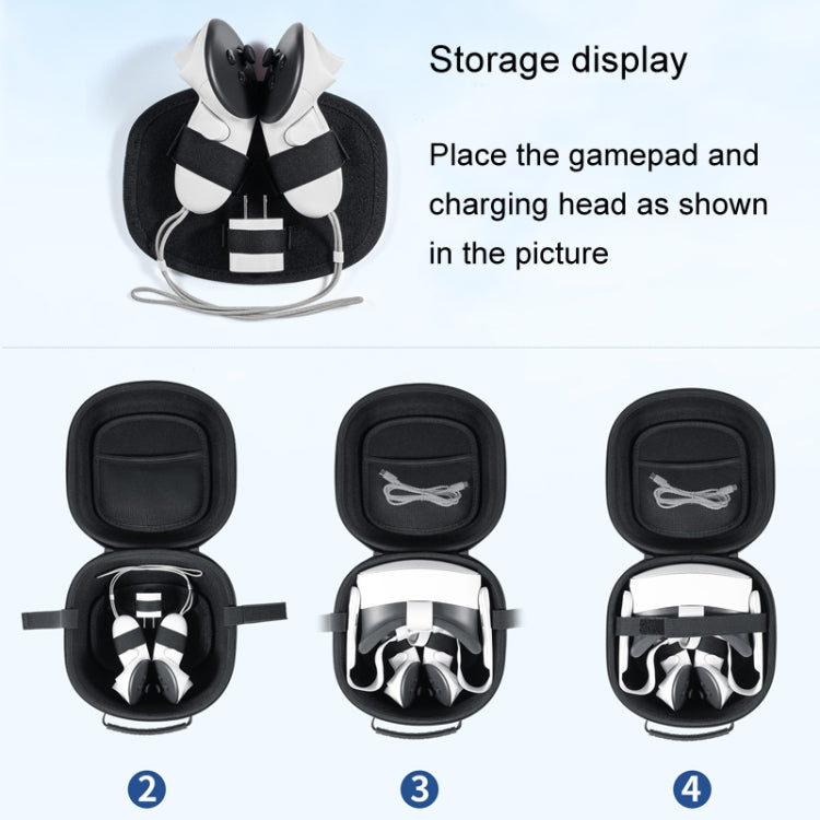 For Meta Quest 3S STARTRC GAMES Oxford Cloth Handheld Storage Bag(Black) - free shipping - PMC Jewellery - Order now!