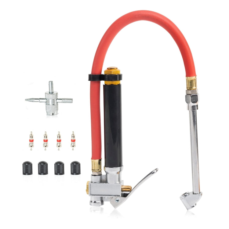 Car Tires Hand-Held Inflatable Tire Pressure Rod With Tools(A9034) - free shipping - PMC Jewellery - Order now!
