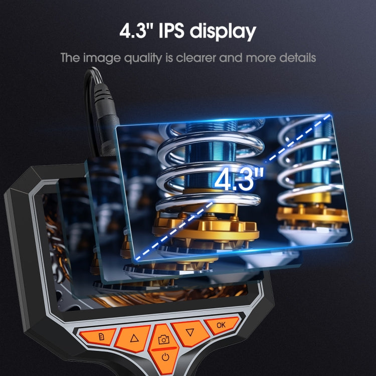 SVBONY SM501 Industrial Borescope 2 Megapixel HD 4.3-inch IP67 Waterproof Probe - free shipping - PMC Jewellery - Order now!