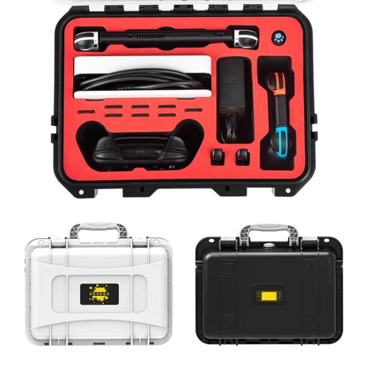 DEVASO For Switch / OLED IP67 Waterproof Storage Case Hardshell Bag, Color: Orange Blue - free shipping - PMC Jewellery - Order now!