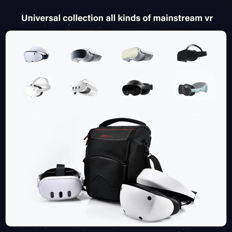 STARTRC GAMES VR Universal Storage Bag Handheld Crossbody Bag(Black) - free shipping - PMC Jewellery - Order now!
