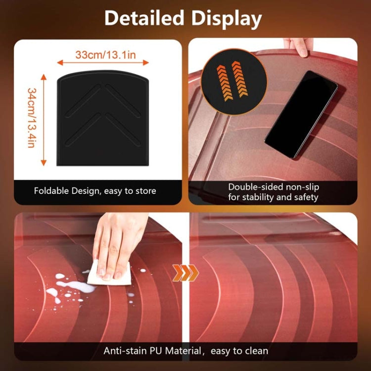 STARTRC GAMES VR Glasses Sport Game Simulation Floor Mat(Orange) - free shipping - PMC Jewellery - Order now!