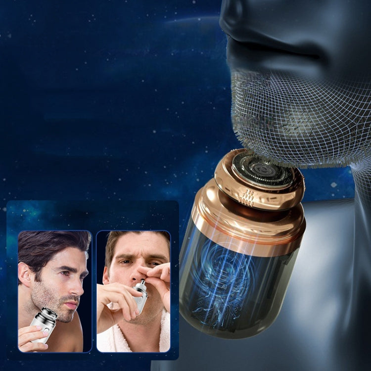 TY-500 2 in 1 Mini Portable Rechargeable Electric Shaver Shaving Razor(White) - Electric Shavers by PMC TechLife | Online Shopping South Africa | PMC TechLife | Buy Now Pay Later Mobicred