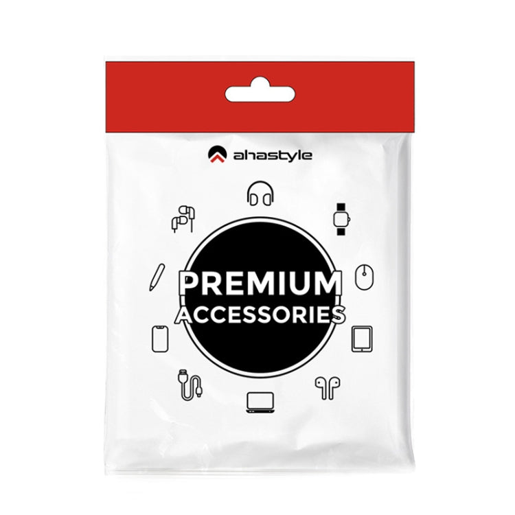 For Airpods 4 AhaStyle WG163 Earphone Drop-Proof Dust-Proof Silicone Protective Case With Cleanning Pen(White) - free shipping - PMC Jewellery - Order now!