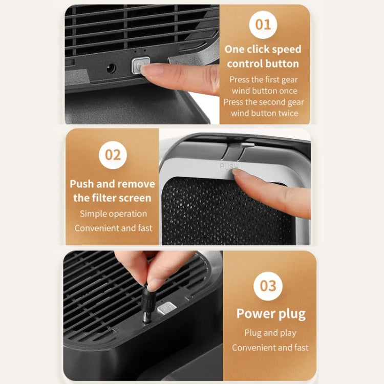 Desktop Range Hood Barbecue Small Movable Liftable Extractor Hood 2 Wind Speeds Adjust UK Plug - free shipping - PMC TechLife - Order now!