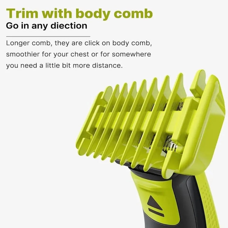 Body Comb For Philips OneBlade QP2520 QP2530 QP2630 Electric Trimmer Shaver - Accessories by PMC TechLife | Online Shopping South Africa | PMC TechLife | Buy Now Pay Later Mobicred