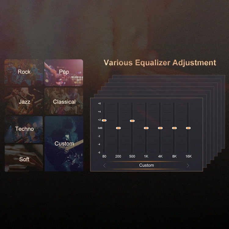 2.4 Inch HIFI Bluetooth Music Player DSD256 Mastering Sound Quality Walkman, Memory: 16GB+32GB(Gray) - free shipping - PMC Jewellery - Order now!