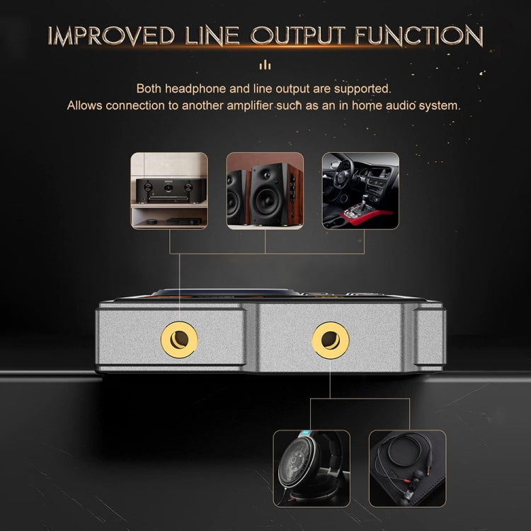 2.4 Inch HIFI Bluetooth Music Player DSD256 Mastering Sound Quality Walkman, Memory: 16GB(Black) - MP3 Player by PMC TechLife | Online Shopping South Africa | PMC TechLife | Buy Now Pay Later Mobicred