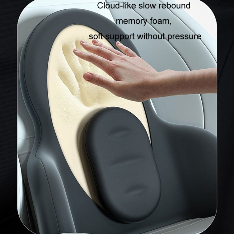 Multifunctional Car Memory Foam Adjustable Lumbar Support, Color: Classic Dark Blue - free shipping - PMC Jewellery - Order now!