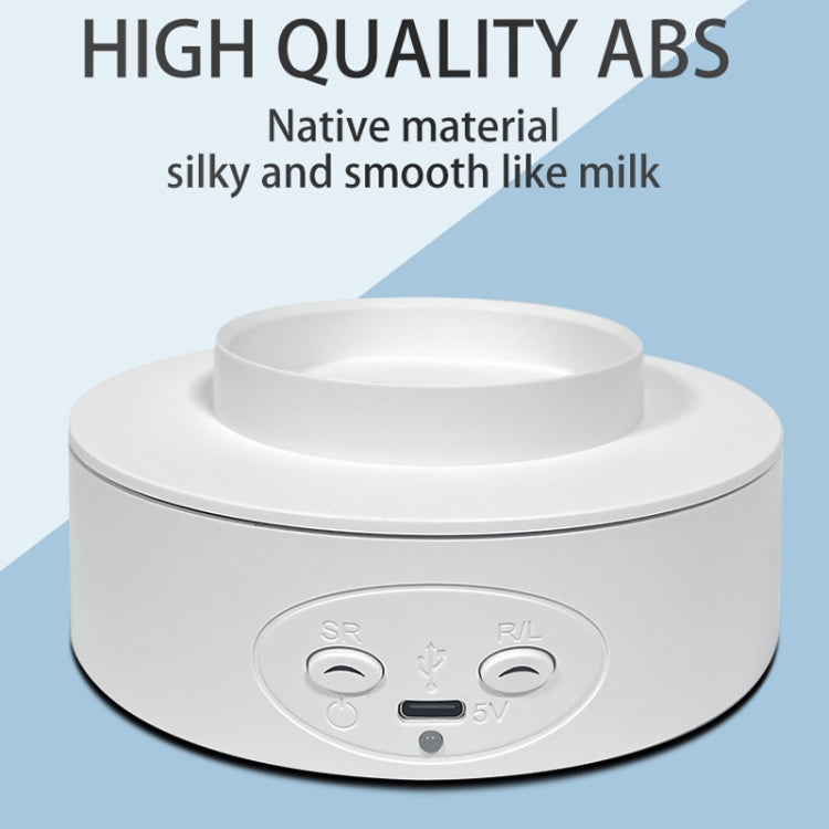 Intelligent Electric Roundabout 360 Degree Rotating Disc Table Live Shooting Video Props(White) -  by PMC TechLife | Online Shopping South Africa | PMC TechLife | Buy Now Pay Later Mobicred