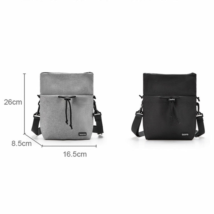 Baona BN-H022 SLR / Micro-Single Camera Bag Lightweight Single-Shoulder Camera Bag(Black) - Strap Satchel by Baona | Online Shopping South Africa | PMC TechLife | Buy Now Pay Later Mobicred