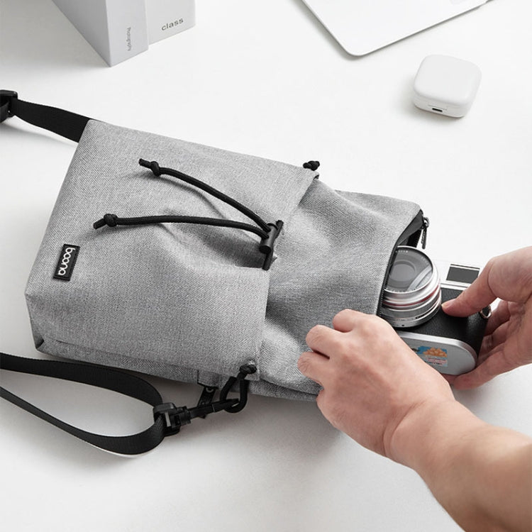 Baona BN-H022 SLR / Micro-Single Camera Bag Lightweight Single-Shoulder Camera Bag(Gray) - Strap Satchel by Baona | Online Shopping South Africa | PMC TechLife | Buy Now Pay Later Mobicred
