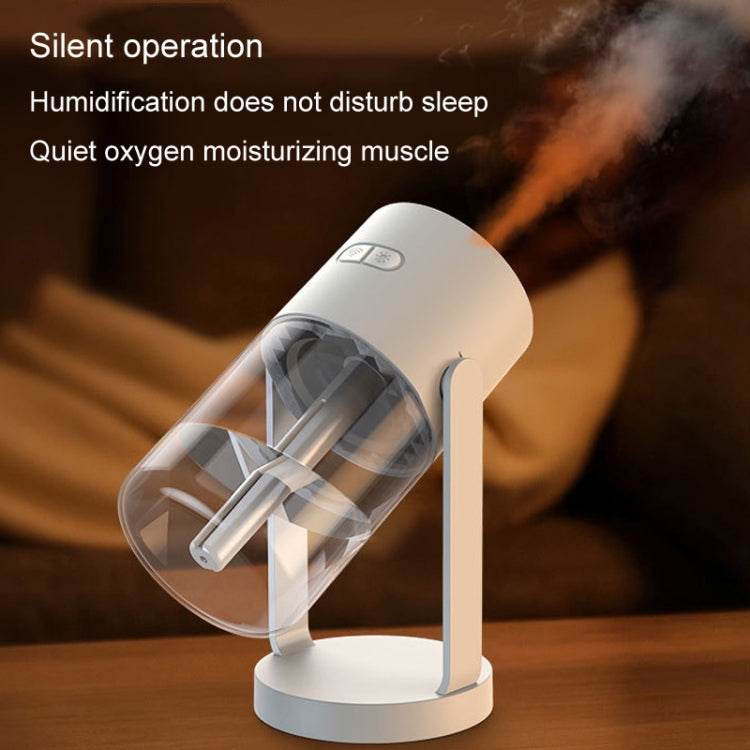 280ml Volcano Cup Rotating Air Humidifier Mini Colorful Ambient Light Car Aroma Diffuser(White) - Air Purifiers & Accessories by PMc TechLife | Online Shopping South Africa | PMc TechLife | Buy Now Pay Later Mobicred