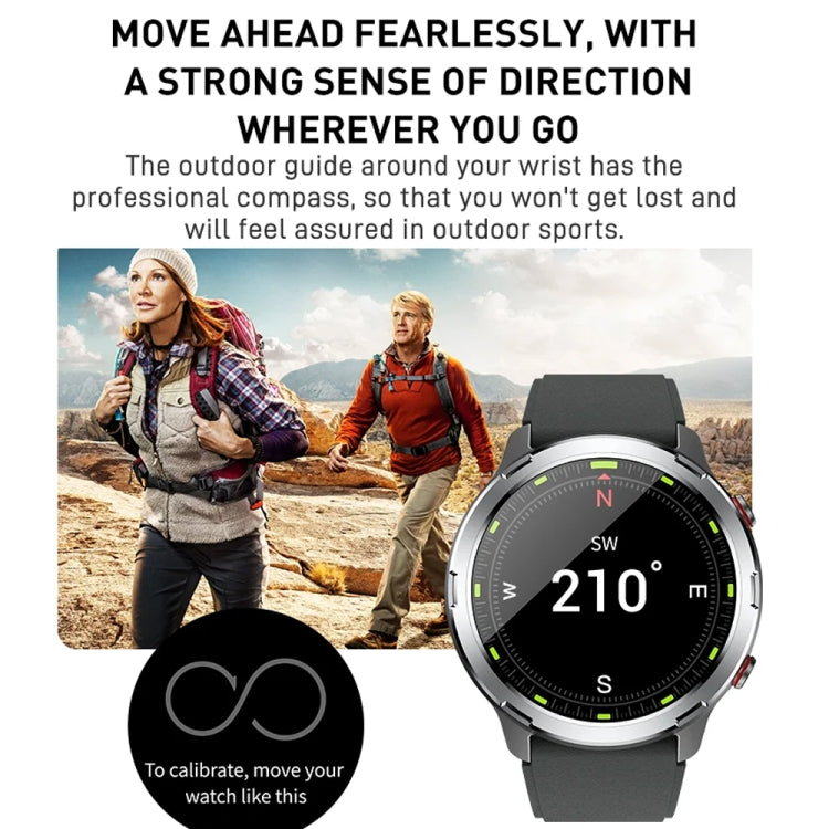 Outdoor GPS Sport Watch 1.32inch HD Round Screen Multi Sport Mode Smartwatch(Pink) - Smart Watches by PMC TechLife | Online Shopping South Africa | PMC TechLife | Buy Now Pay Later Mobicred