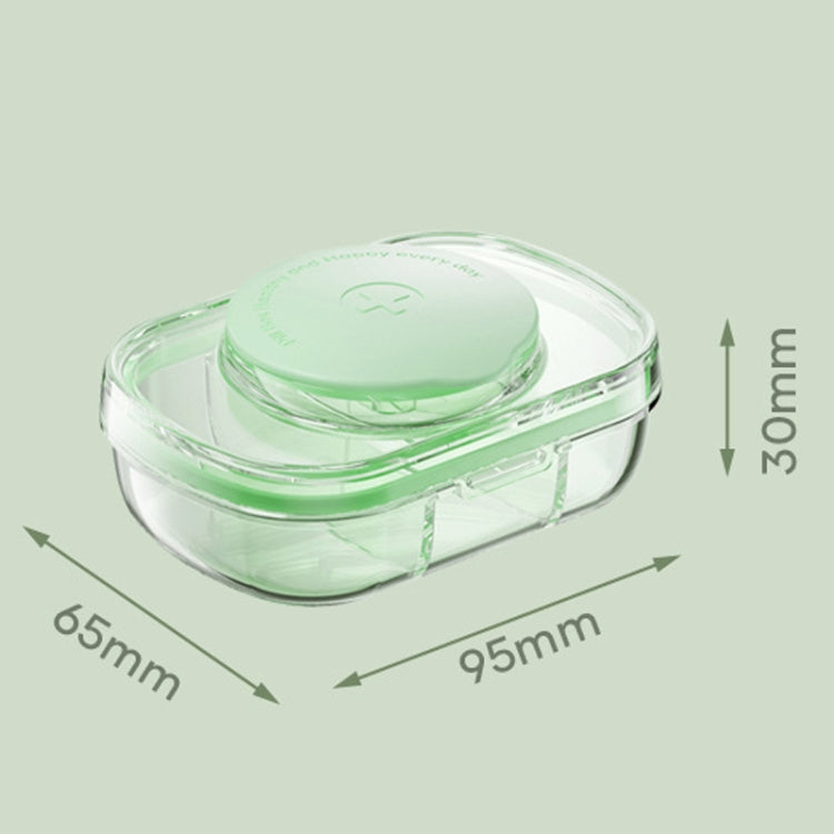 Portable Compartment Sealed Medicine Organizer Large Capacity Pill Dispenser(Green) - free shipping - PMC TechLife - Order now!