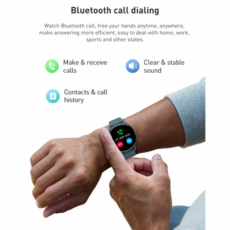 Bluetooth Talk Smartwatch Multi-Function Monitor Heart Rate / Blood Pressure / Blood Oxygen / Sleep(Black) - Smart Watches by PMC TechLife | Online Shopping South Africa | PMC TechLife | Buy Now Pay Later Mobicred