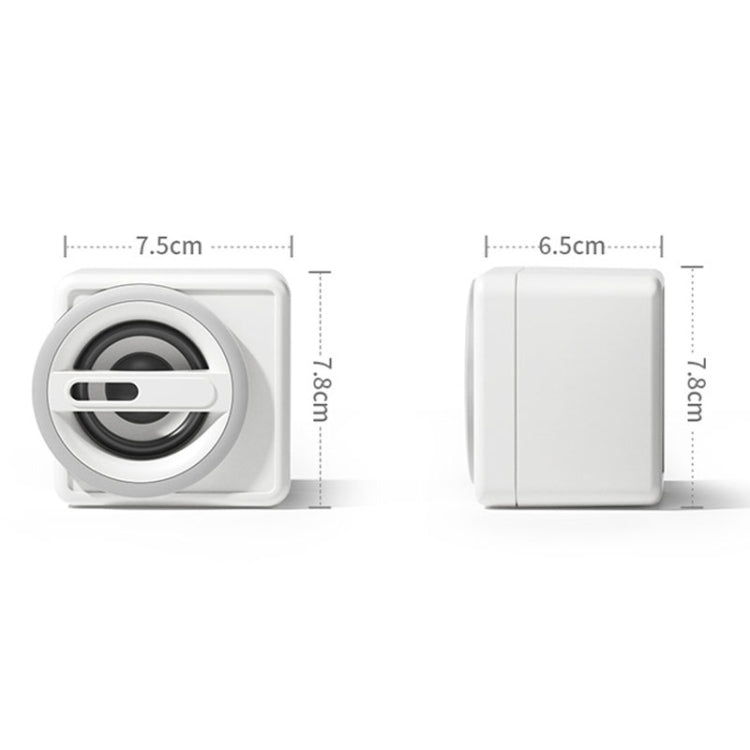 K1 Mini Desktop Computer Wired Speakers USB Subwoofer Speaker, Color: Light Edition White -  by PMC TechLife | Online Shopping South Africa | PMC TechLife | Buy Now Pay Later Mobicred