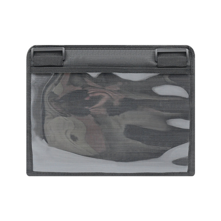 Car Seat Back Waterproof Transparent Tablet Storage Bag(Black) - Stowing Tidying by PMC Jewellery | Online Shopping South Africa | PMC Jewellery | Buy Now Pay Later Mobicred