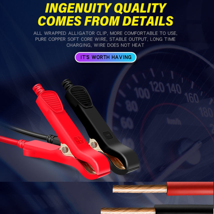 ANHTCzyx 12V/24V 6-180AH 7-Stage Smart Car Motorcycle Battery Charger(UK Plug) - free shipping - PMC Jewellery - Order now!