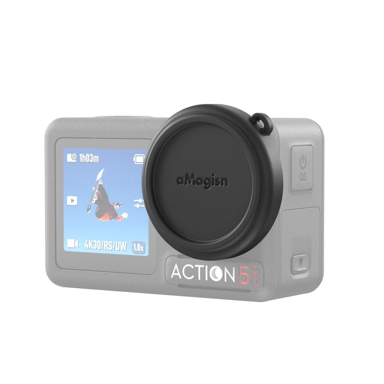 For DJI Osmo Action 5 Pro / 4 / 3 aMagisn Silicone Lens Protective Cover - free shipping - PMC TechLife - Order now!