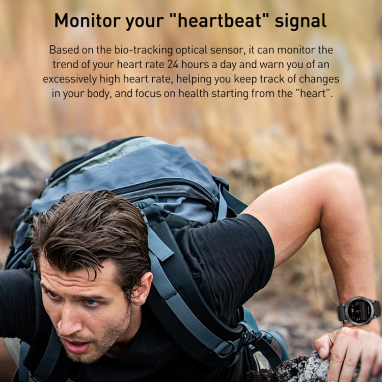 Outdoor Sports Smart Watch 1.43 Inch Ultra HD AMOLED Screen Bluetooth Talking Watch(Orange) - Smart Watches by PMC TechLife | Online Shopping South Africa | PMC TechLife | Buy Now Pay Later Mobicred