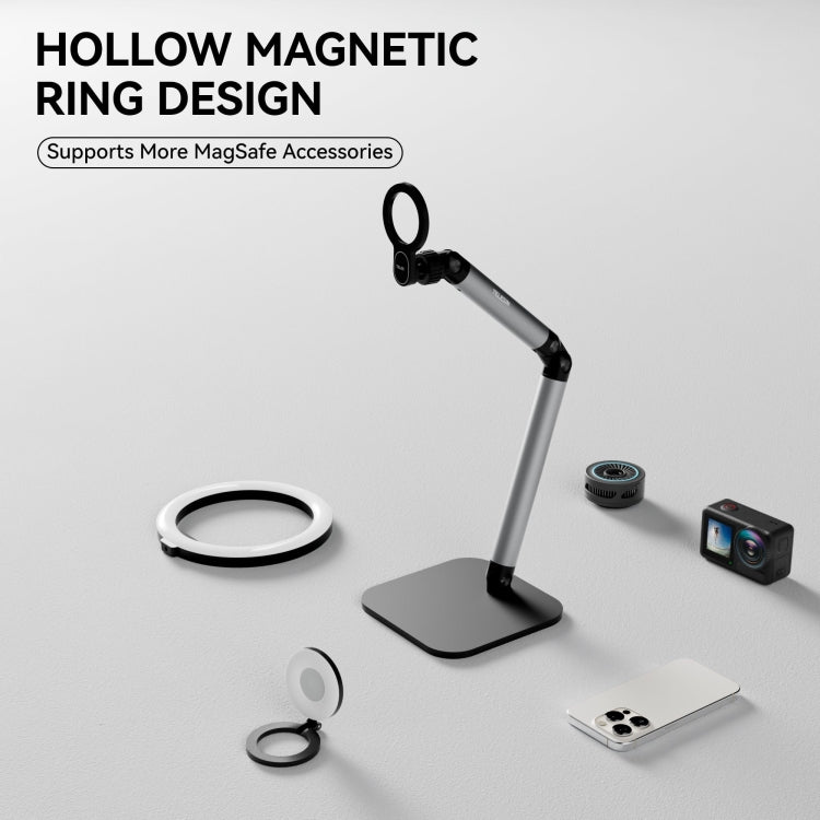 TELESIN P3-DS-01 Phone Video Live Streaming Magsafe Magnetic Mount(Desktop) - free shipping - PMC TechLife - Order now!
