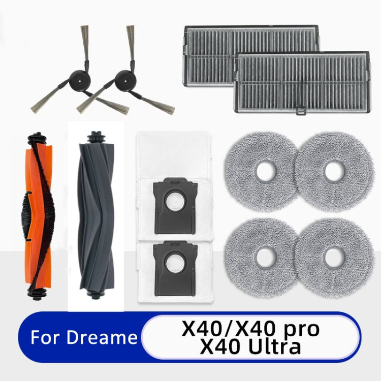 For Dreame X40 Pro / X40 Ultra Robot Vacuum Replacement, Spec: Dust Bag - free shipping - PMc TechLife - Order now!