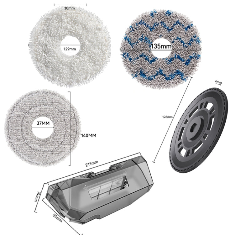 For Dreame X40 / X40 Pro Robot Vacuum Replacement Dust Box - For Xiaomi Accessories by PMC TechLife | Online Shopping South Africa | PMC TechLife | Buy Now Pay Later Mobicred