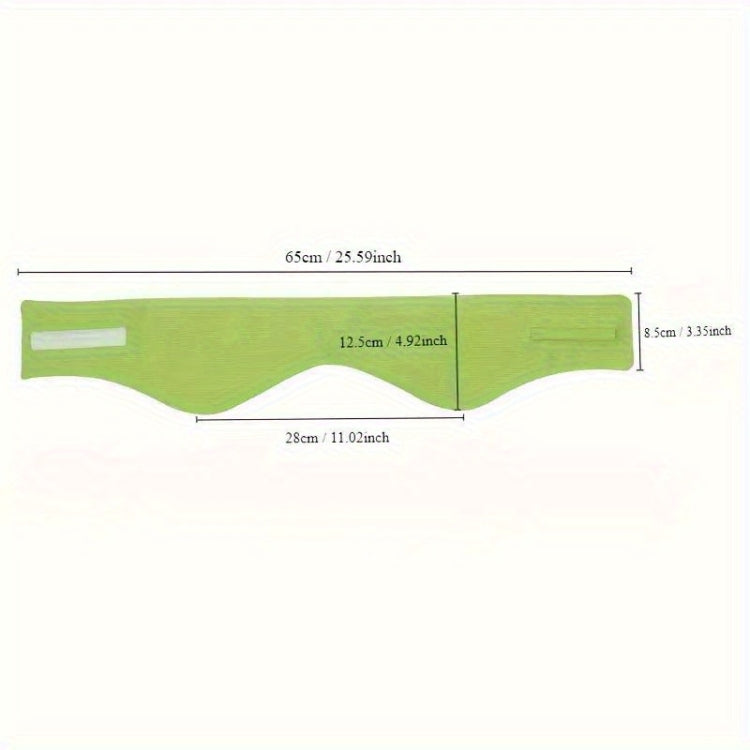 Dual-use Double-sided Eye Mask Earmuffs All-inclusive Noise Reduction Eye Protection Mask(Cold Yellow+Warm Green) - free shipping - PMC TechLife - Order now!
