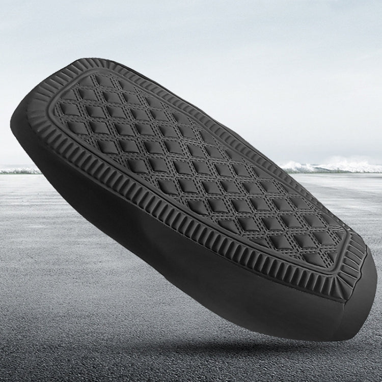 Large Electrical Bike Warm Breathable Non-Slip Cushion Cover(Brown) - Seat Covers by PMc TechLife | Online Shopping South Africa | PMc TechLife | Buy Now Pay Later Mobicred