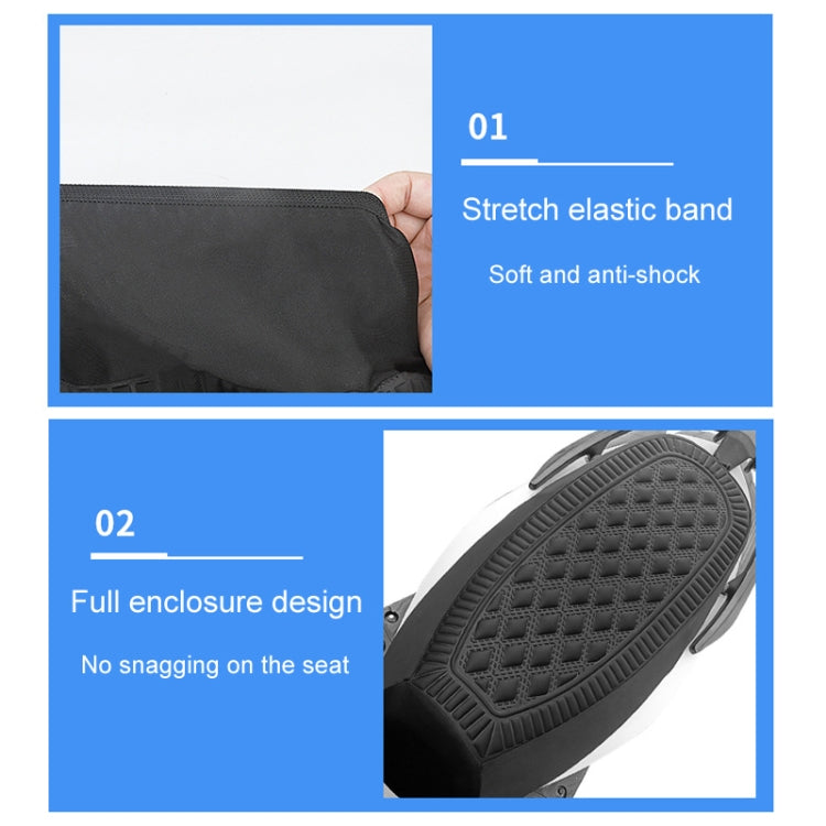 Medium Electrical Bike Warm Breathable Non-Slip Cushion Cover(Black) - free shipping - PMc TechLife - Order now!