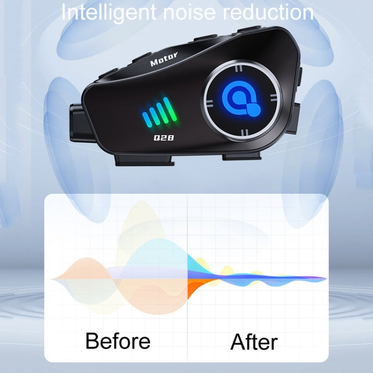 KUQIBAO Q28 Motorcycle Riding Helmet Bluetooth-compatible Headset Recorder(Soft Microphone) - free shipping - PMC TechLife - Order now!