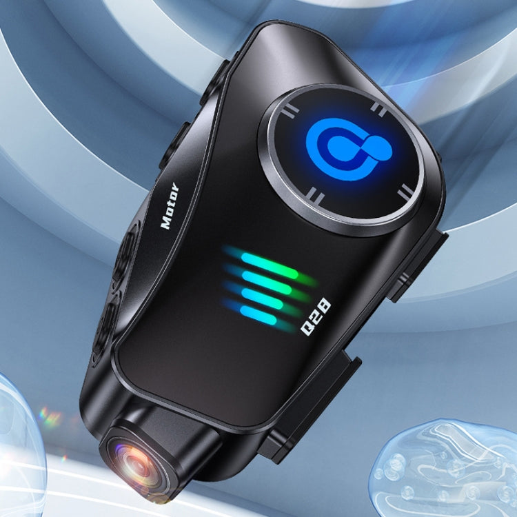 KUQIBAO Q28 Motorcycle Riding Helmet Bluetooth-compatible Headset Recorder(Hard Microphone) - free shipping - PMC TechLife - Order now!