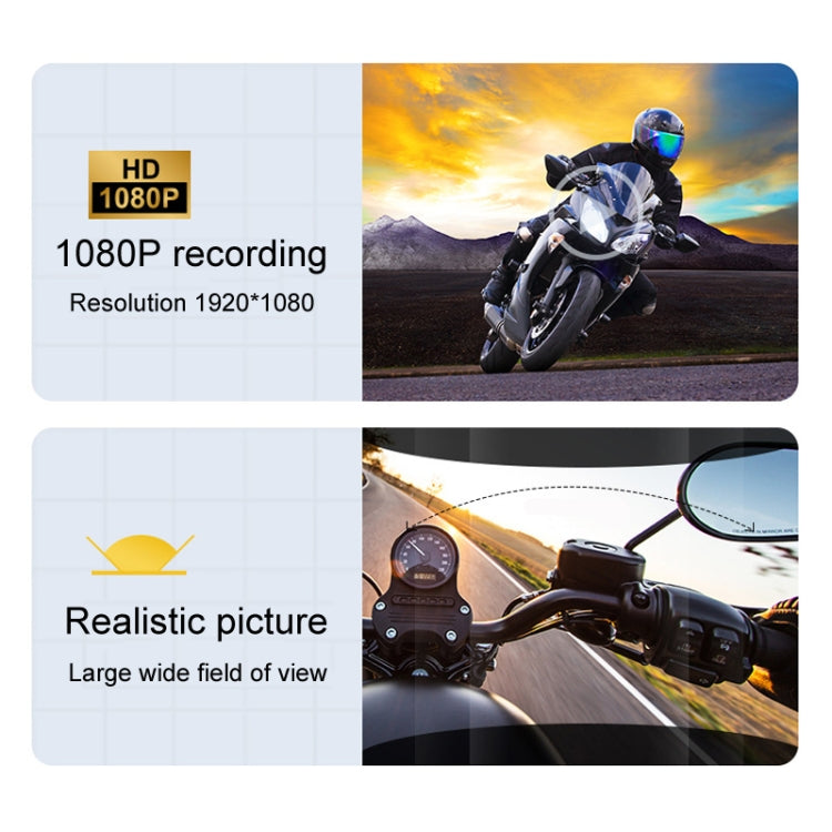 KUQIBAO Q28 Motorcycle Riding Helmet Bluetooth-compatible Headset Recorder(Hard Microphone) - free shipping - PMC TechLife - Order now!