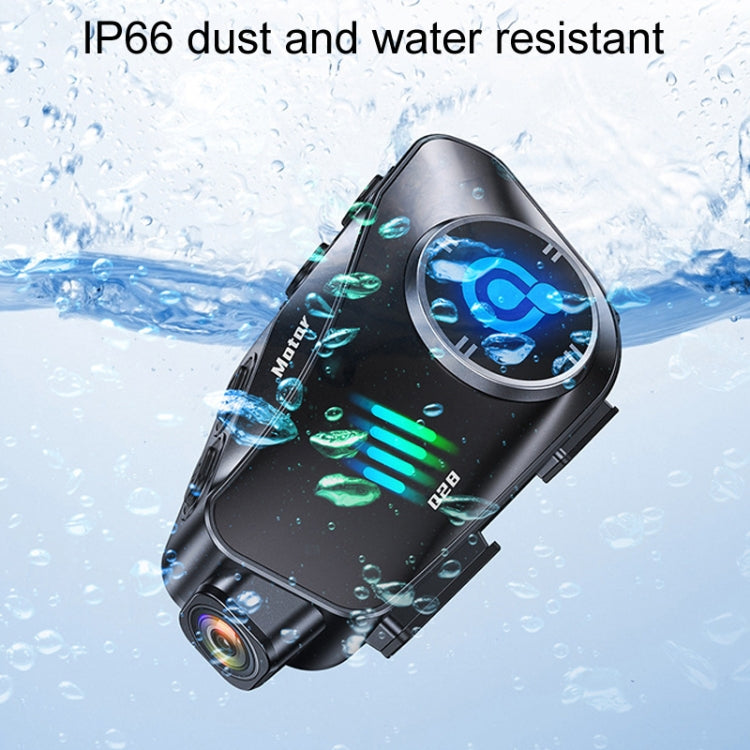 KUQIBAO Q28 Motorcycle Riding Helmet Bluetooth-compatible Headset Recorder(Hard Microphone) - free shipping - PMC TechLife - Order now!