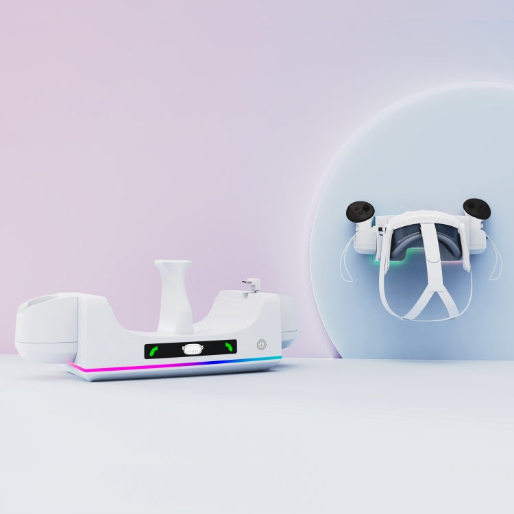 iplay Universal VR Storage Rack Charging Wall Mount with RGB Lighting - VR Accessories by iplay | Online Shopping South Africa | PMC TechLife | Buy Now Pay Later Mobicred