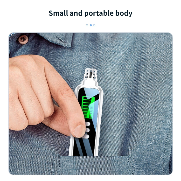 Portable Flammable Gas Methane Leak Detector Alarm(White) - Gas Monitor by PMC TechLife | Online Shopping South Africa | PMC TechLife | Buy Now Pay Later Mobicred