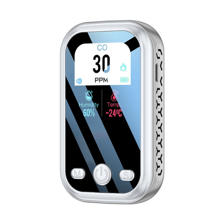 Portable Carbon Monoxide Detector Outdoor Home Detection Alarm(Gray) - Air & Water Quality Tester by PMC TechLife | Online Shopping South Africa | PMC TechLife | Buy Now Pay Later Mobicred