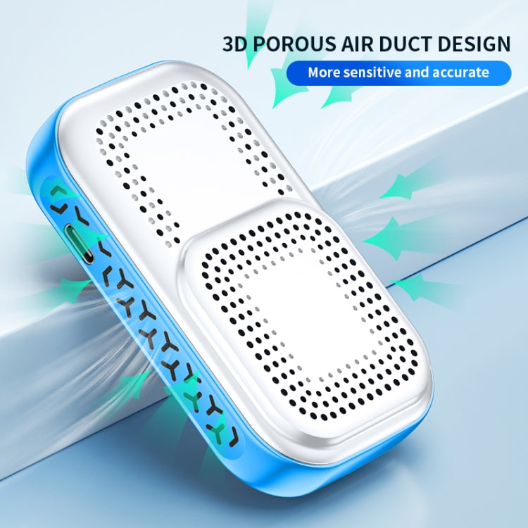Portable Carbon Monoxide Detector Outdoor Home Detection Alarm(Blue) - Air & Water Quality Tester by PMC TechLife | Online Shopping South Africa | PMC TechLife | Buy Now Pay Later Mobicred