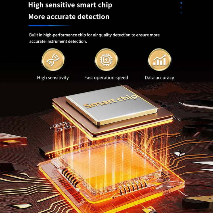 Haze Dust Air Quality Temperature Humidity Detector(White) - Air & Water Quality Tester by PMC TechLife | Online Shopping South Africa | PMC TechLife | Buy Now Pay Later Mobicred