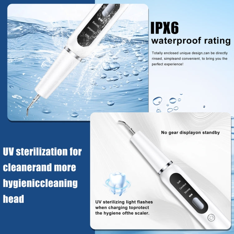 Pet Ultrasonic Teeth Cleaner Dog Electric Teeth Cleaning Tool Home Dentistry Tartar Remover(White) - Oral Cleaning Tools by PMC TechLife | Online Shopping South Africa | PMC TechLife | Buy Now Pay Later Mobicred