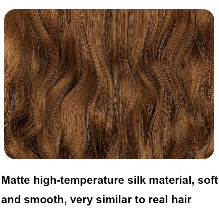 Fishing Line Hair Curtain Long Curly Wig Seamless Hair Extension(2) - free shipping - PMC TechLife - Order now!