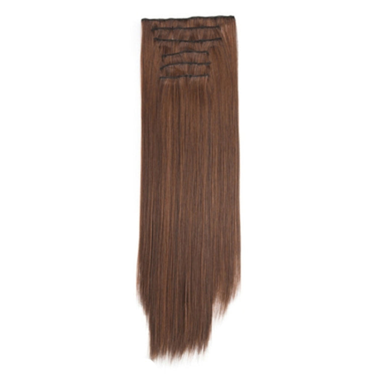 7pcs / Set Clips Long Straight Hair Extension Pieces 16 Clips Chemical Fiber Wigs, Model: 2M30# - free shipping - PMC TechLife - Order now!