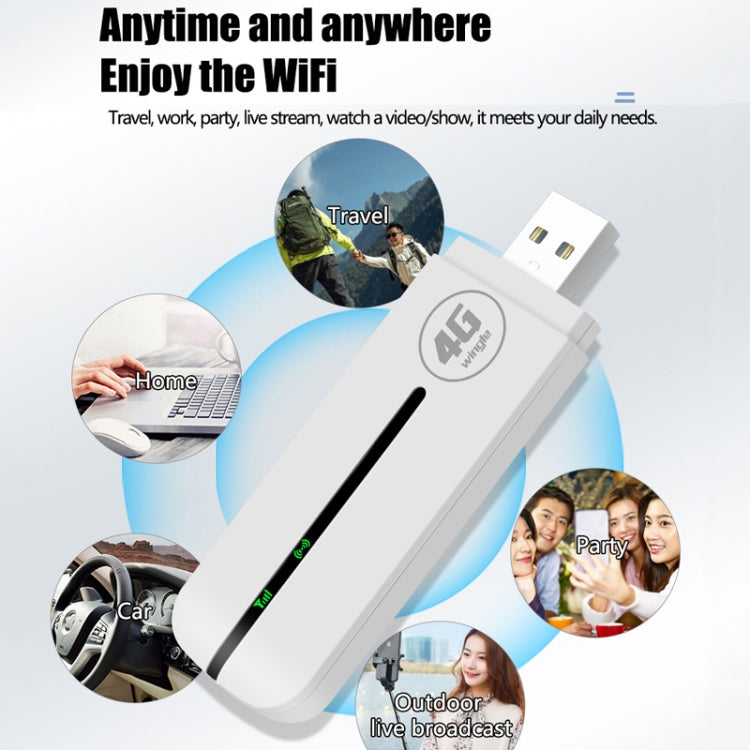 Eurasian Version U5-EU 4G WiFi Dongle USB Plug-In Router Mobile Hotspot - 4G Mobile Wifi by PMC TechLife | Online Shopping South Africa | PMC TechLife | Buy Now Pay Later Mobicred