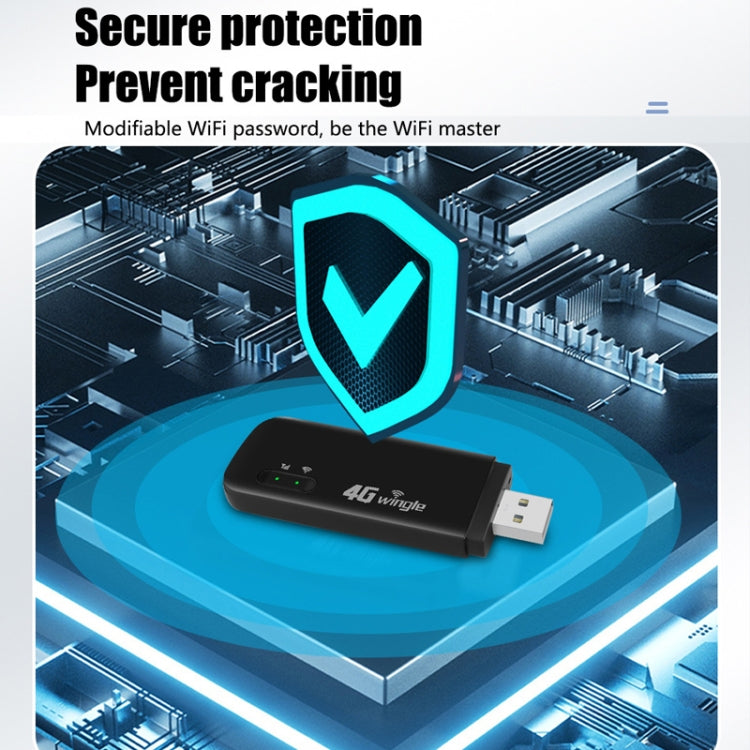 Eurasian Version U5-EU 4G WiFi Dongle USB Plug-In Router Mobile Hotspot - 4G Mobile Wifi by PMC TechLife | Online Shopping South Africa | PMC TechLife | Buy Now Pay Later Mobicred