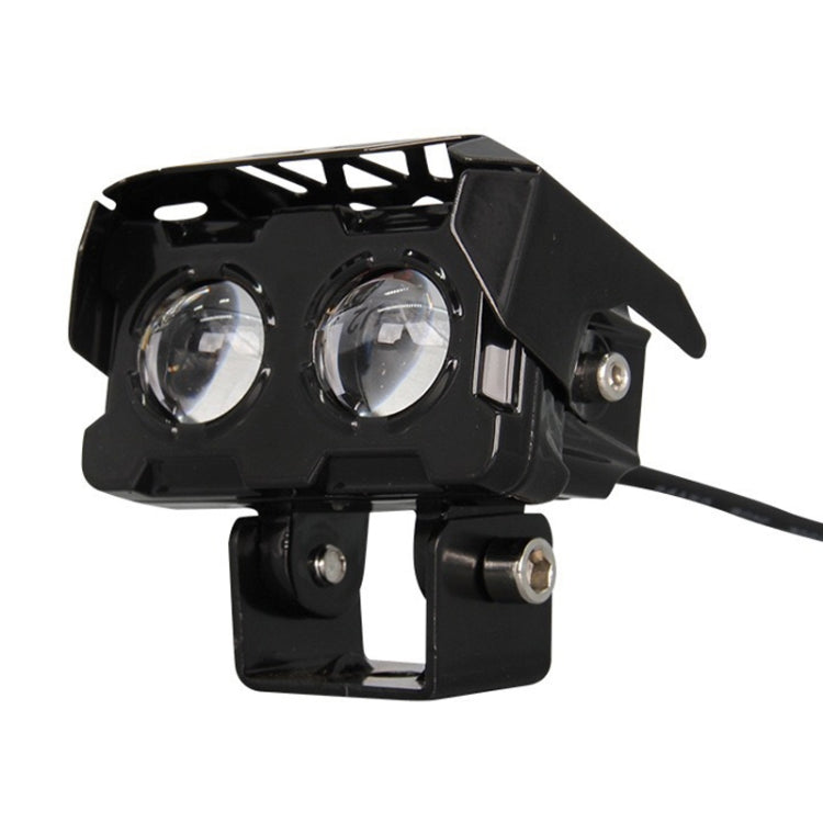 20W Motorcycle Spotlight High Bright Two Color Modified External Waterproof LED Lens Headlight(Always Bright - 3 Wire) - Headlights by PMC TechLife | Online Shopping South Africa | PMC TechLife | Buy Now Pay Later Mobicred