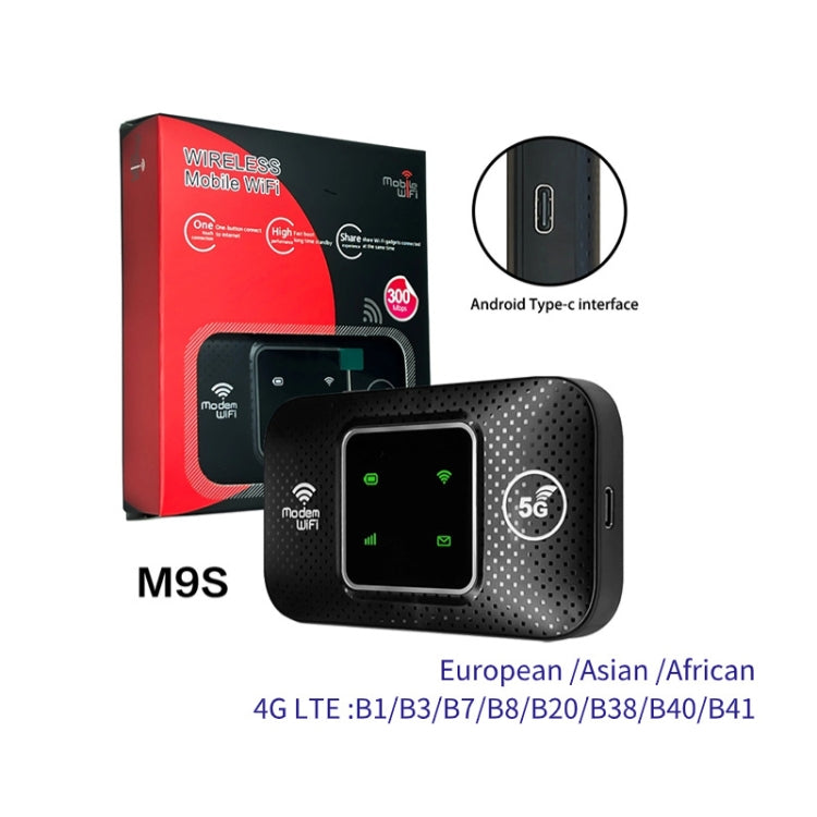 M9S-LED Eurasian Version 4G Portable WiFi Plug-in Wireless Router Car WiFi - 4G Mobile Wifi by PMC TechLife | Online Shopping South Africa | PMC TechLife | Buy Now Pay Later Mobicred