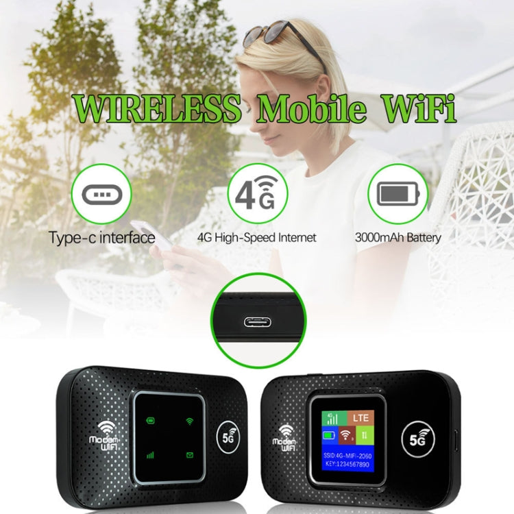 M9S-LCD Eurasian Version 4G Portable WiFi Plug-in Wireless Router Car WiFi - 4G Mobile Wifi by PMC TechLife | Online Shopping South Africa | PMC TechLife | Buy Now Pay Later Mobicred