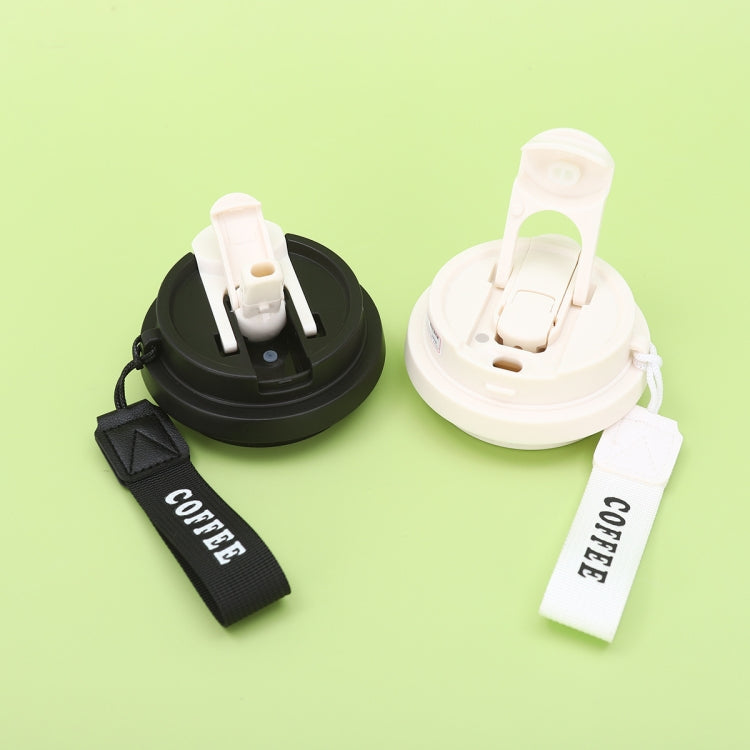 2.8 Inch Cup Mouth Straw Cup Lid Coffee Mug Replacement Lid With Hand Strip(Red) - Vacuum Thermoses & Cups by PMc TechLife | Online Shopping South Africa | PMc TechLife | Buy Now Pay Later Mobicred