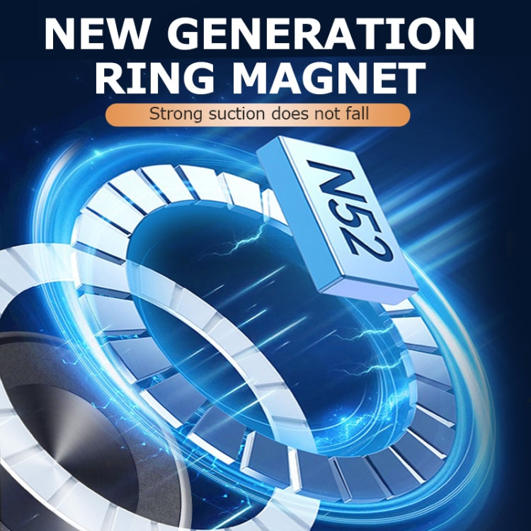 AIMITE M8 Car Phone Holder Vacuum Suction Cup Strong Magnetic Support Bracket(Black) - free shipping - PMC Jewellery - Order now!